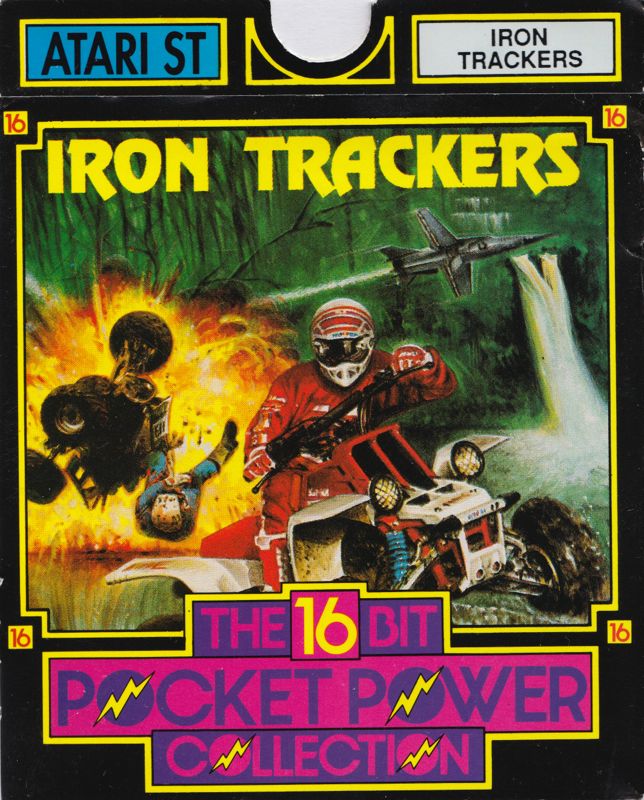 Iron Tracker box art for Atari ST
